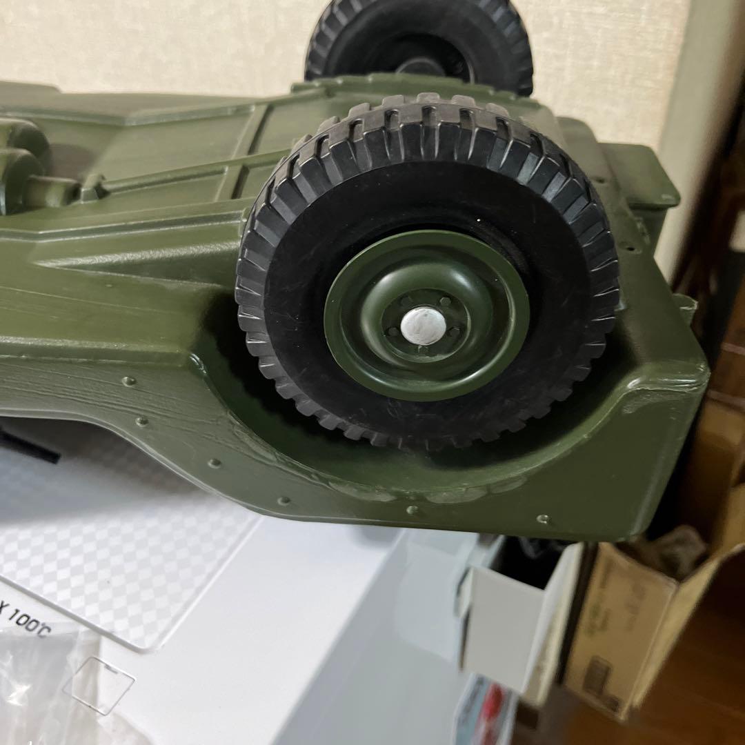 GI.joe コンバットジープ　1970年代　バスブロ社製　ジャンク