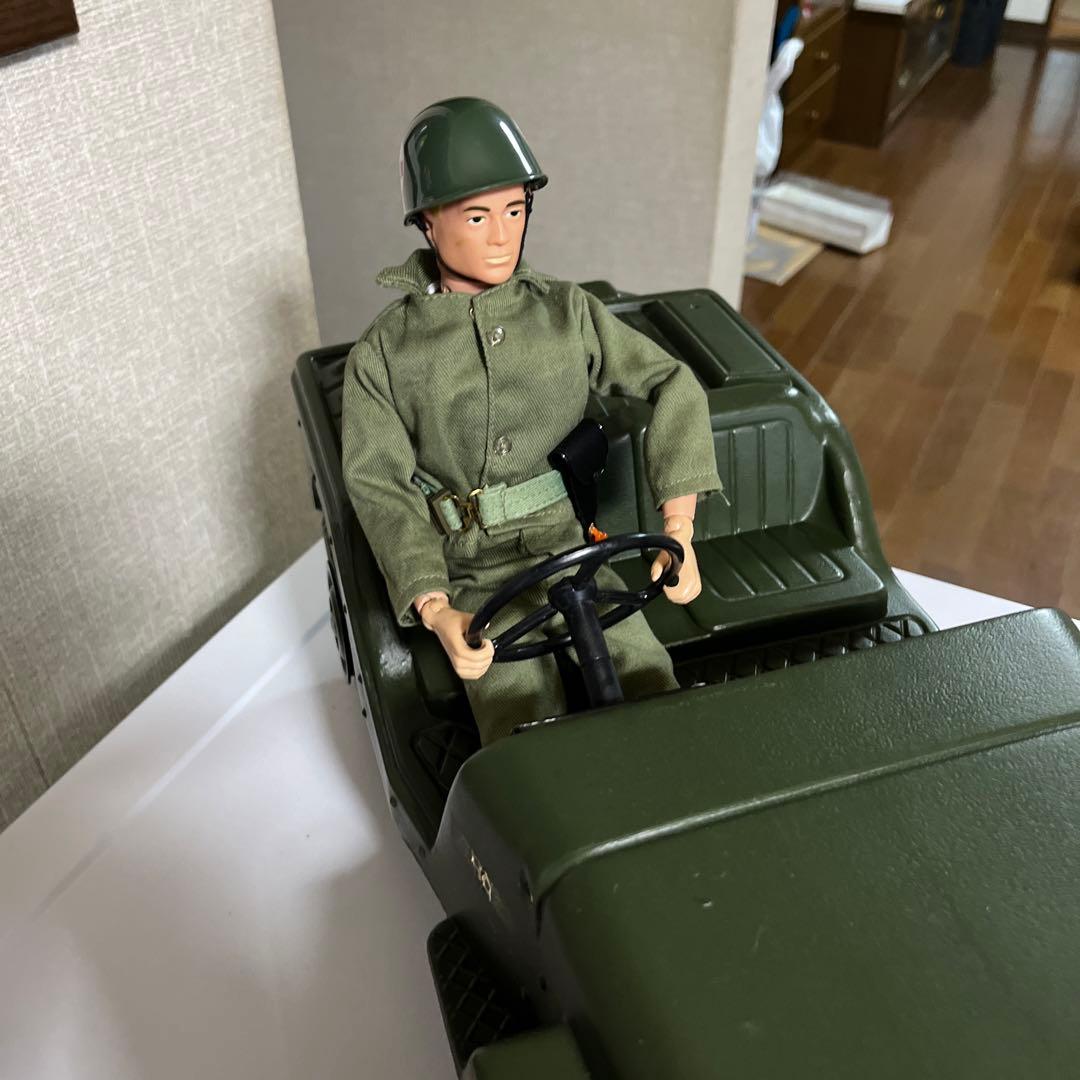 GI.joe コンバットジープ　1970年代　バスブロ社製　ジャンク