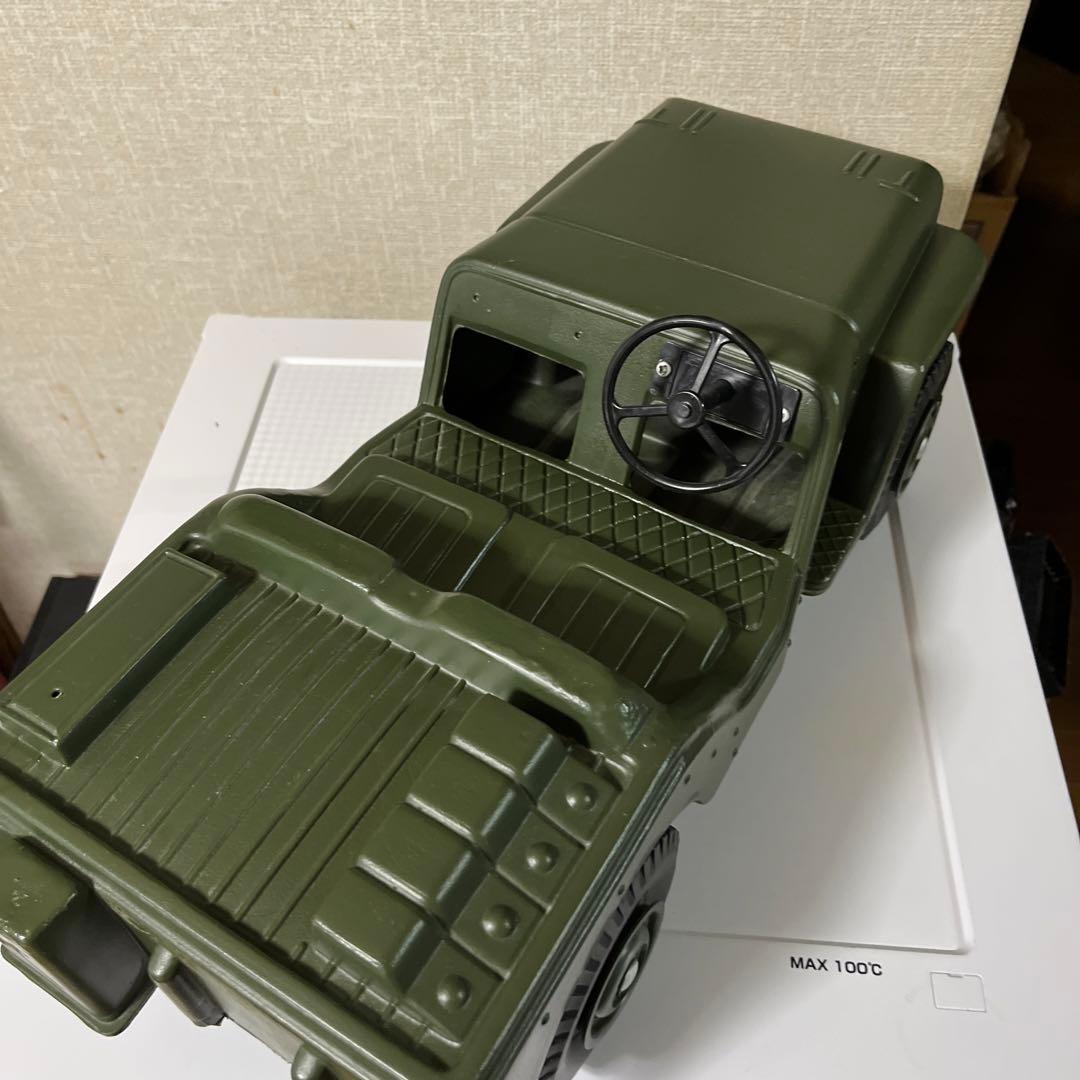 GI.joe コンバットジープ　1970年代　バスブロ社製　ジャンク