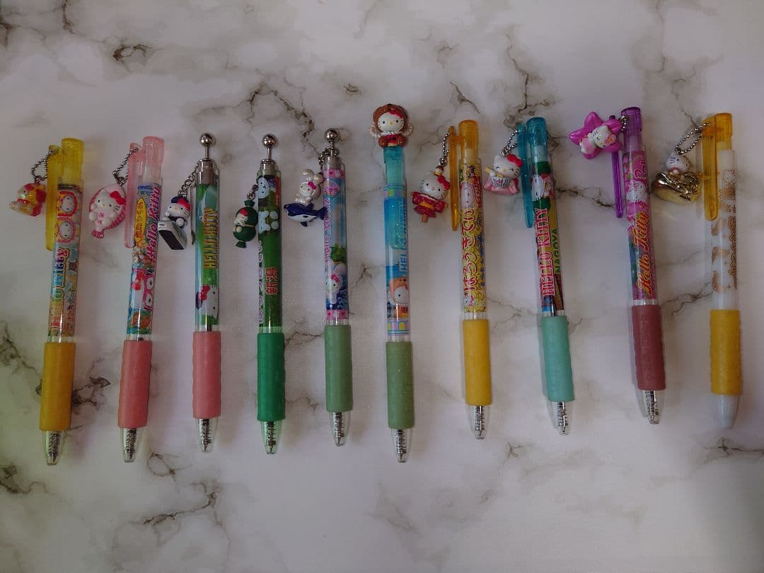 ご当地キティ　ボールペン　まとめ売り　77本