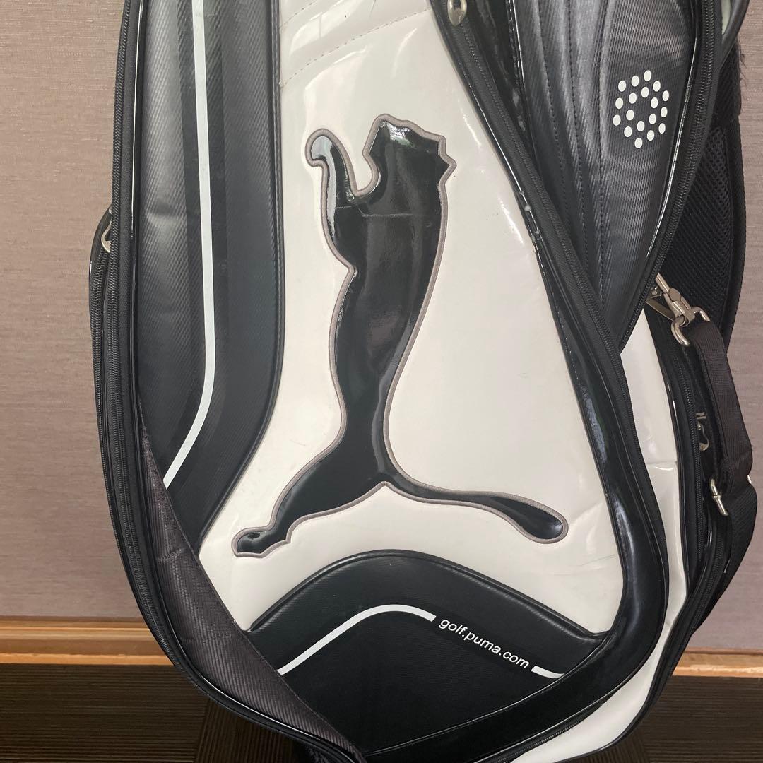 【早い者勝ち】PUMA ゴルフバッグ・キャディバッグ ホワイト/ブラック