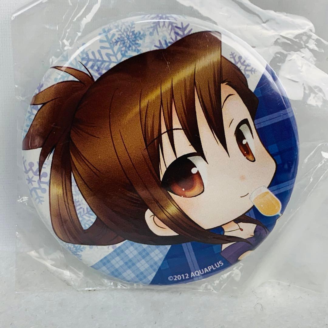 White album2 × NewType新宿　缶バッジ　風岡麻里&小木曽秋菜