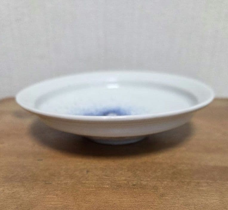 加藤静允氏　吹き墨　サル　猿　中皿