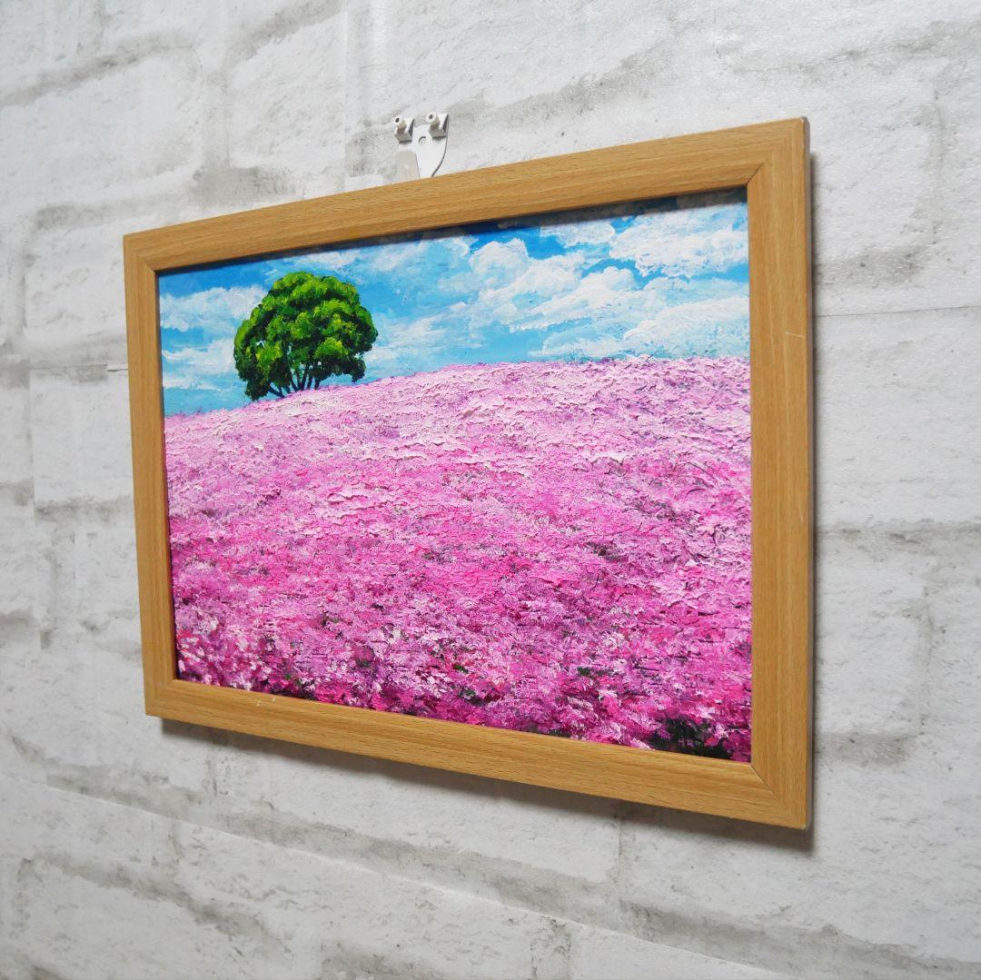 油絵 油彩 油彩画 絵 絵画【桃色吐息】