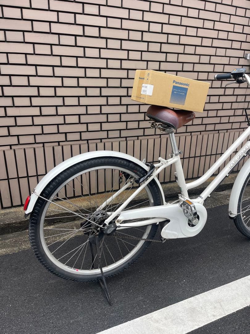 【新品13.2ahバッテリー】LOUIS GARNLAU電動アシスト自転車です