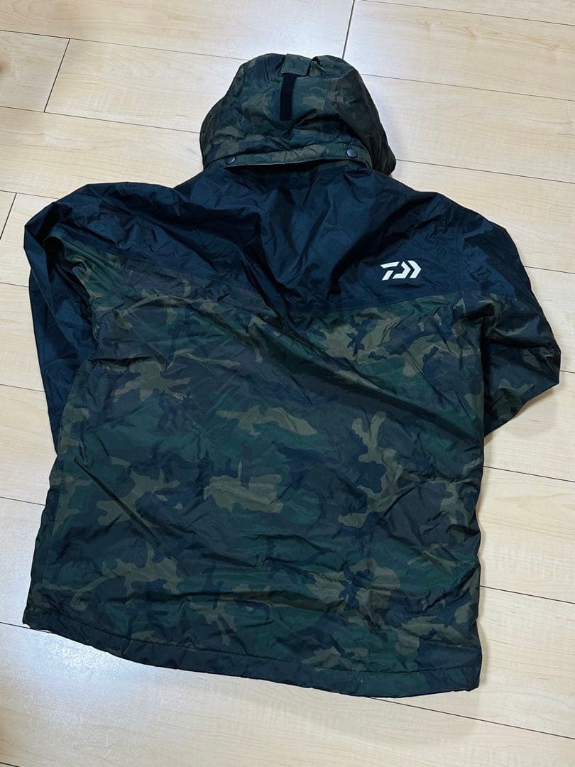 ダイワ Daiwa 防寒 防水 フィッシングウェア ブラックカモ