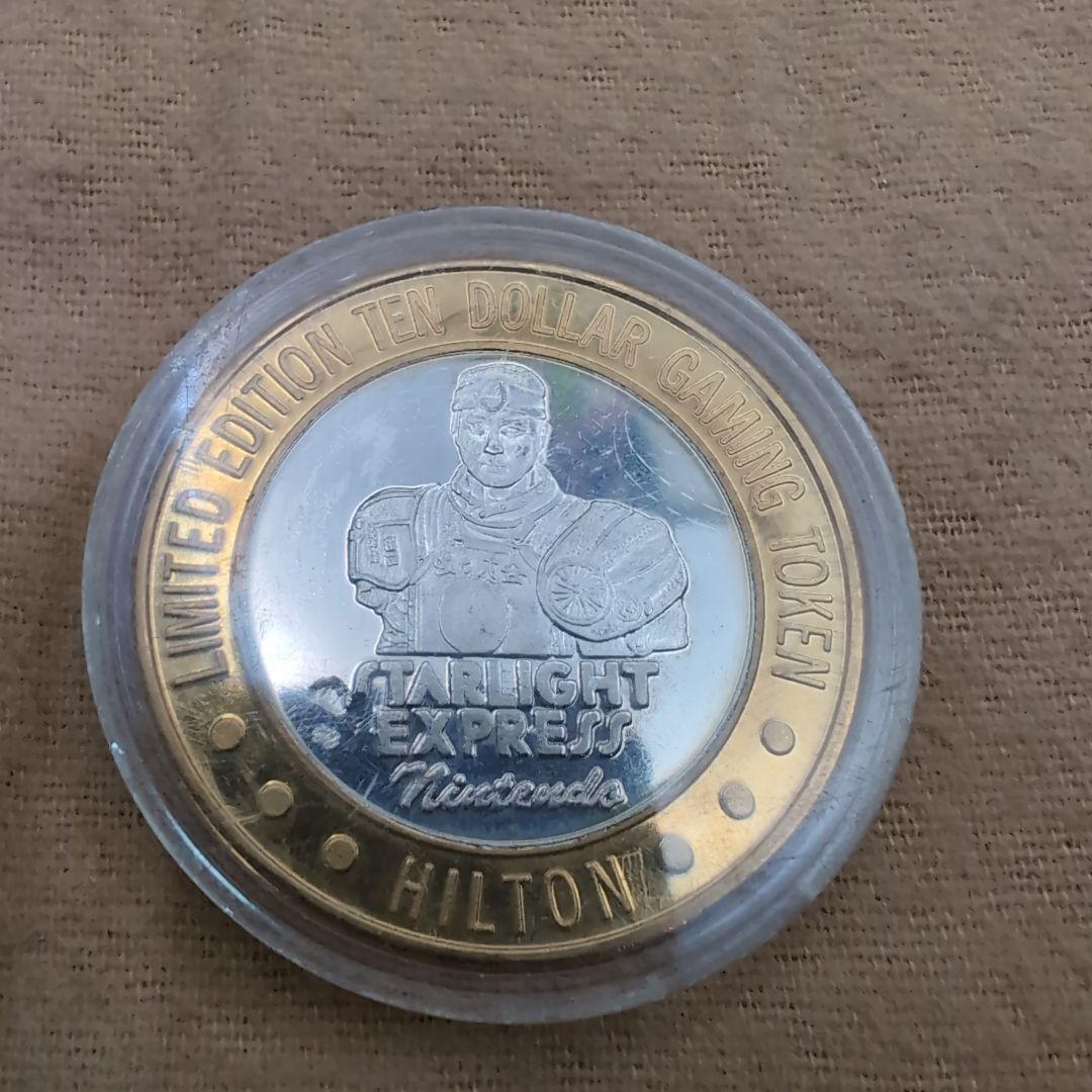 カジノトークン　ラスベガス　純銀製