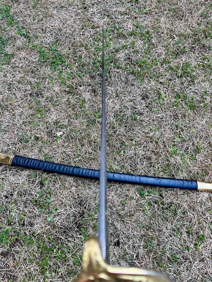 米軍放出品 希少品 式典用サーベル 模造刀 鞘付 30インチ 全長90.5cm