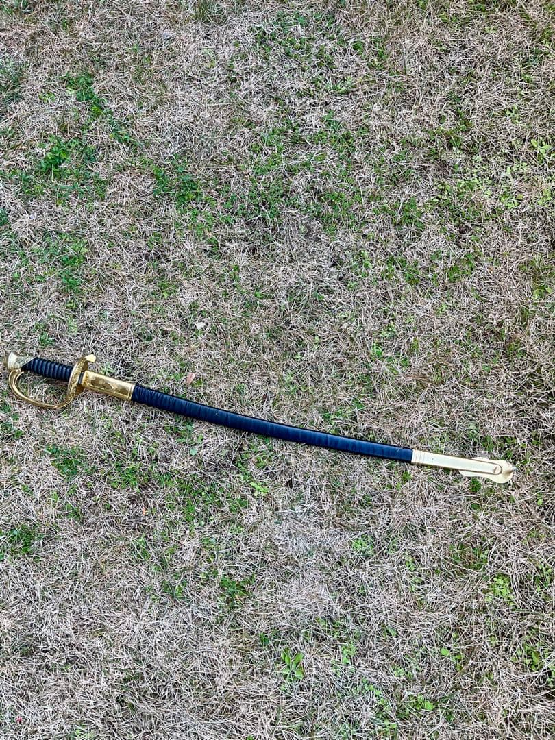 米軍放出品 希少品 式典用サーベル 模造刀 鞘付 30インチ 全長90.5cm