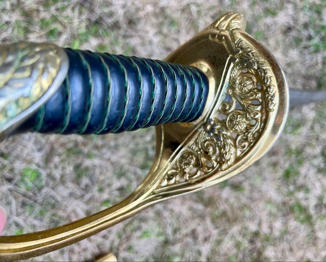 米軍放出品 希少品 式典用サーベル 模造刀 鞘付 30インチ 全長90.5cm