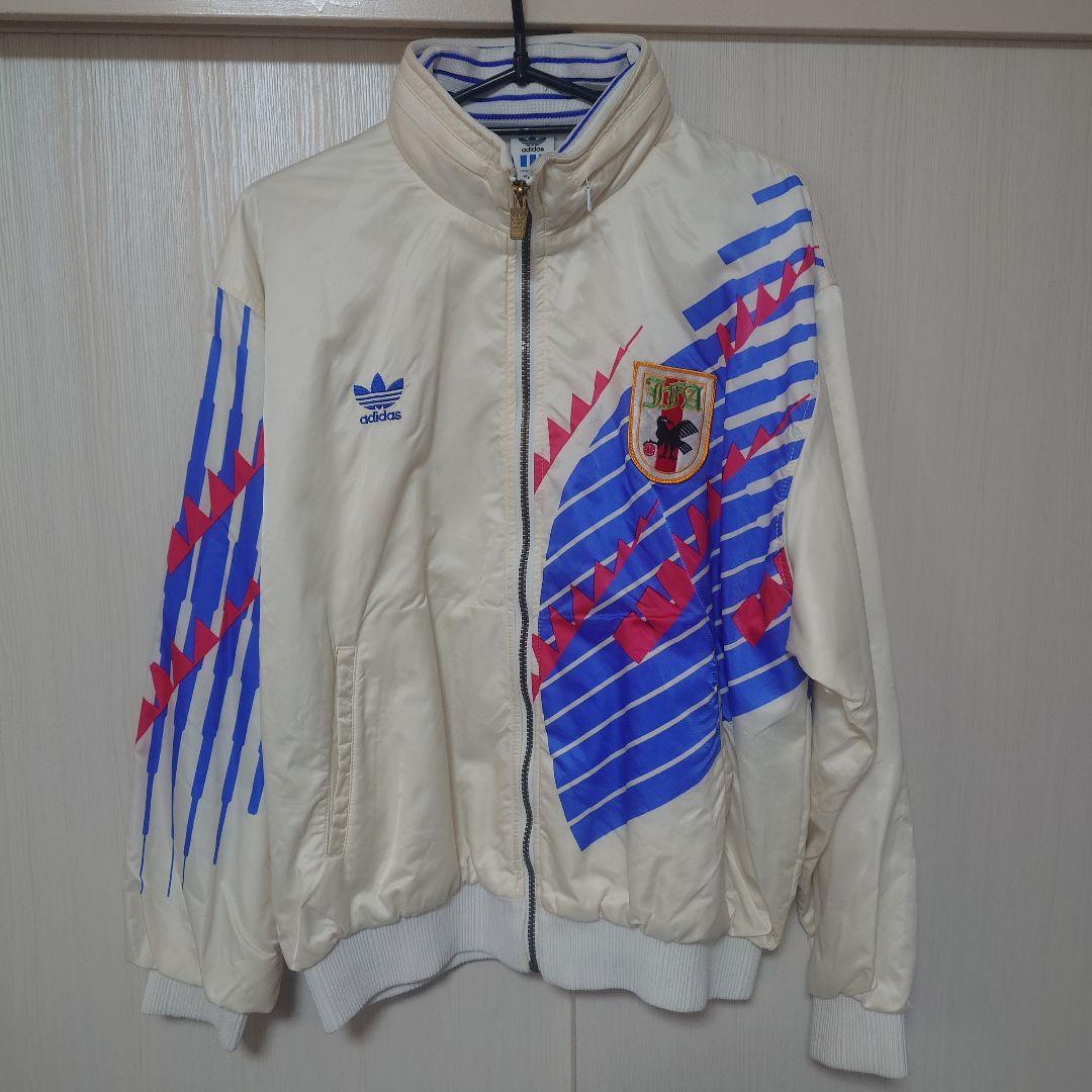 adidas ドーハモデル日本代表ウインドブレーカー Оサイズ トレフォイル