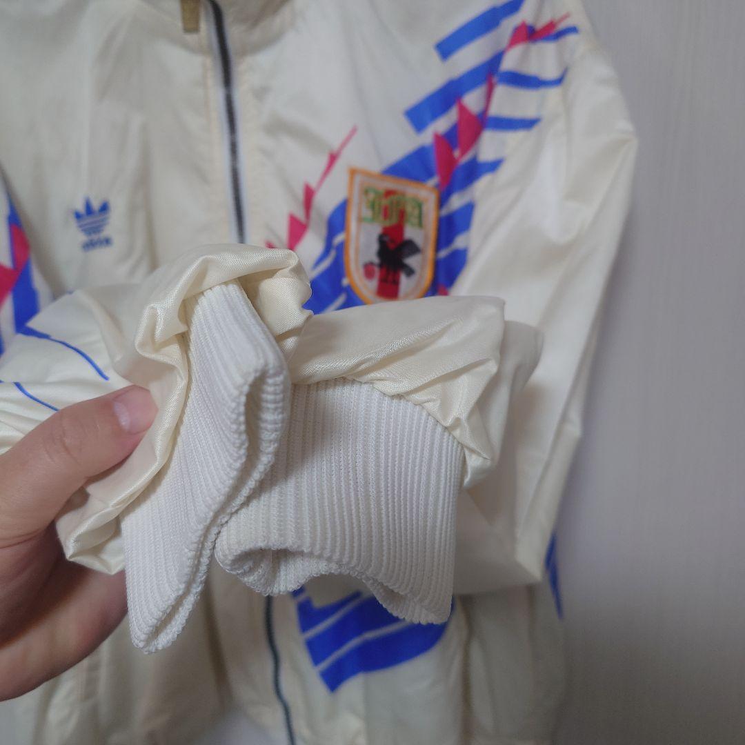 adidas ドーハモデル日本代表ウインドブレーカー Оサイズ トレフォイル