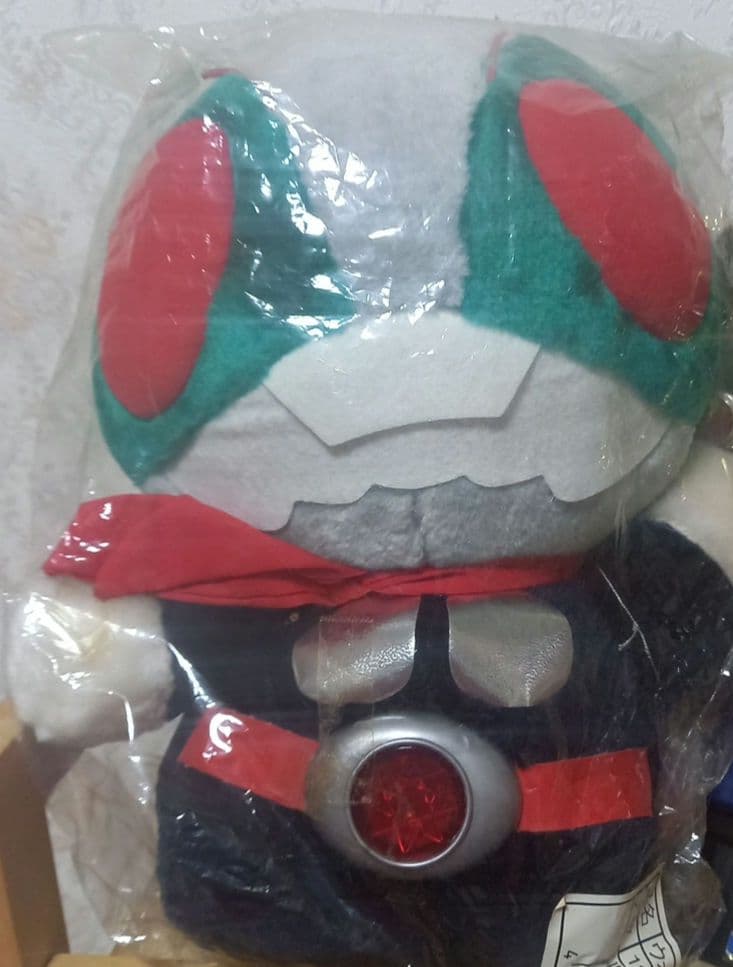 激レア!入手困難!バンダイ 仮面ライダー ぬいぐるみ 1989年製