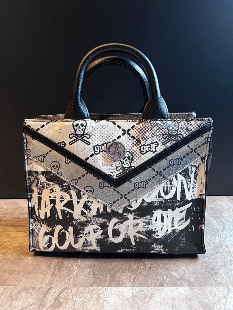 新品未使用品 MARK&LONA ゴルフ カートバッグ グラフィック プリント