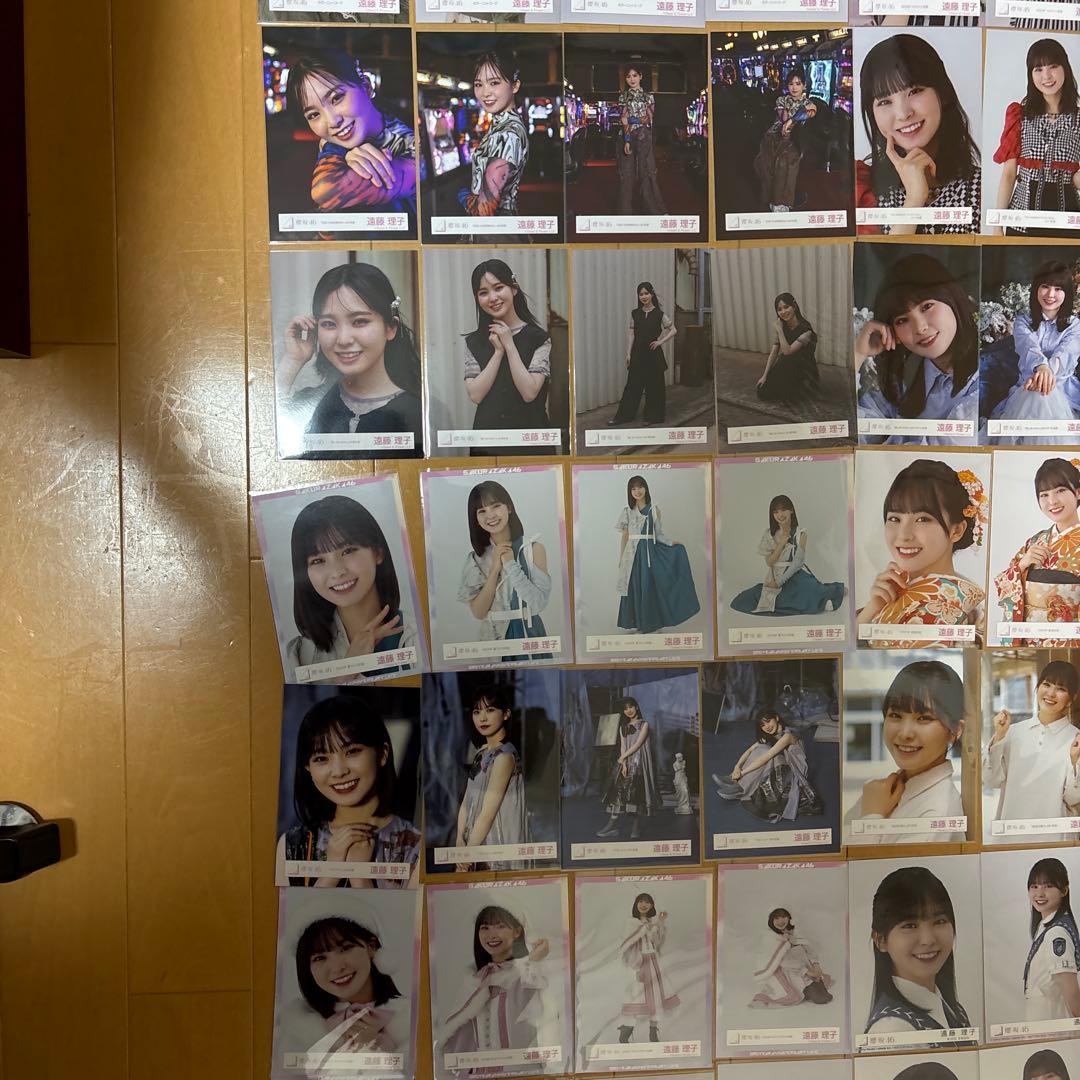 【最終値下げ】遠藤理子 生写真 34コンプ 櫻坂46