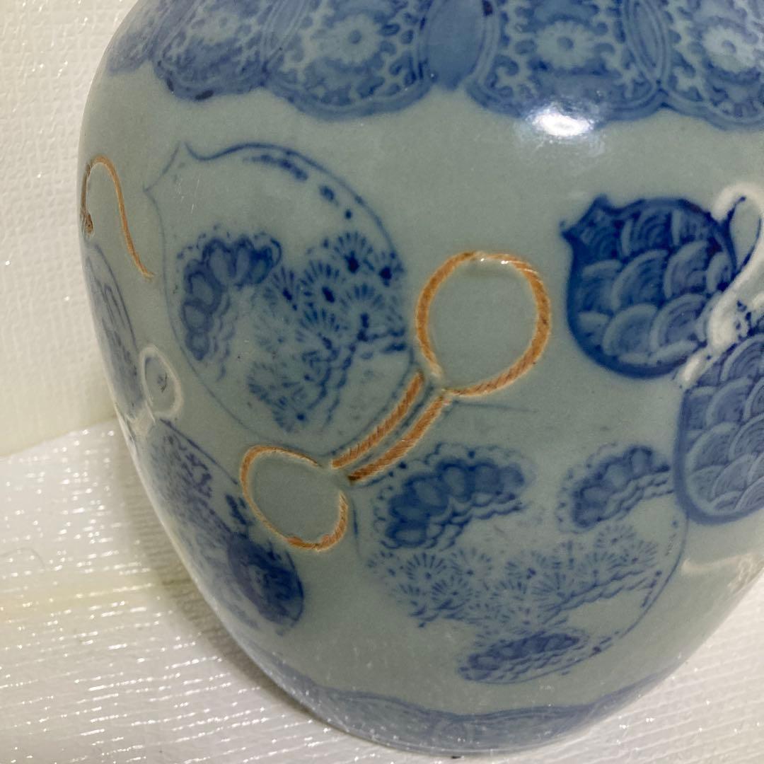 伊万里焼、火鉢　　着払いでお願いします。