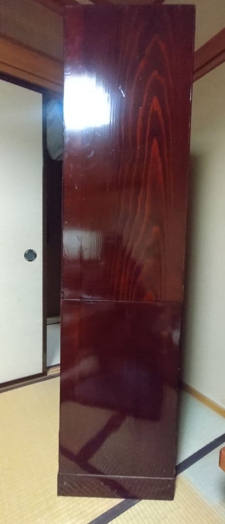 茶箪笥　漆塗り