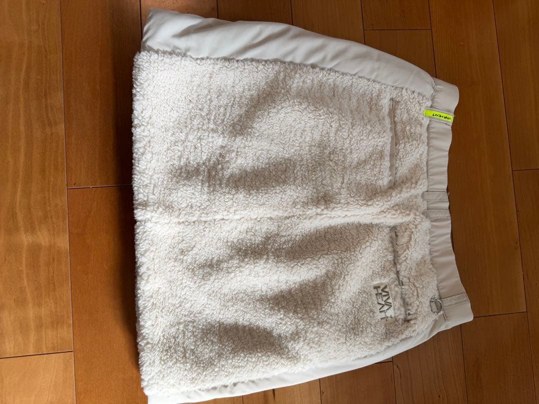 VIVA HEART ビバハートボア切替 中綿 ジップベストスカートセット