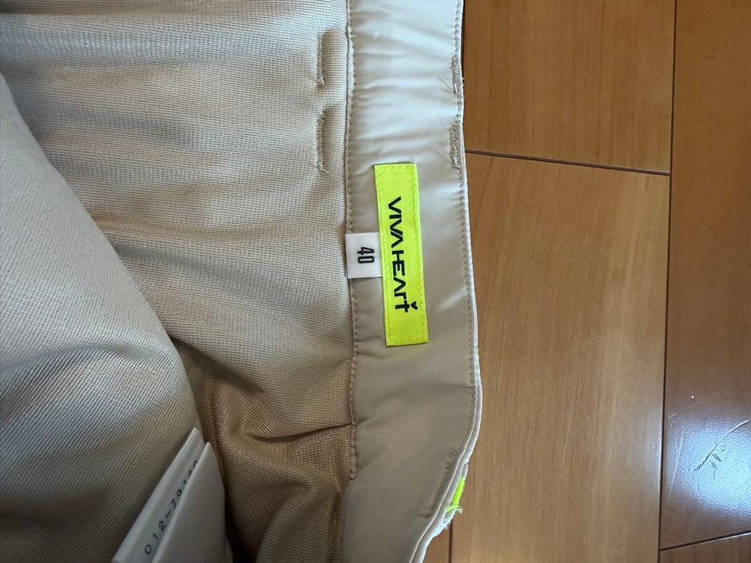 VIVA HEART ビバハートボア切替 中綿 ジップベストスカートセット