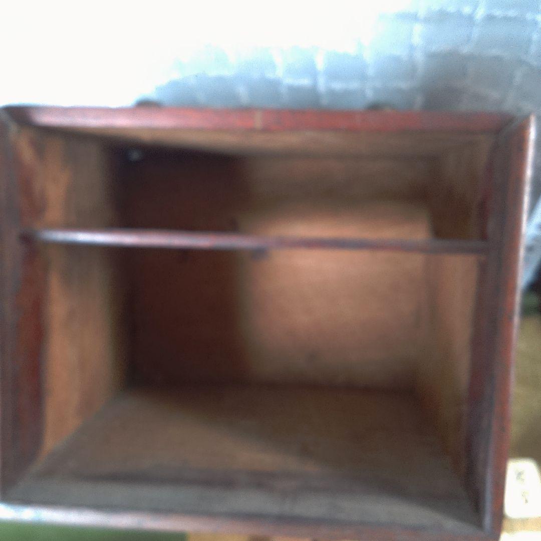 木製麻雀牌セット 収納ボックス付き 蓋無し 汚れ