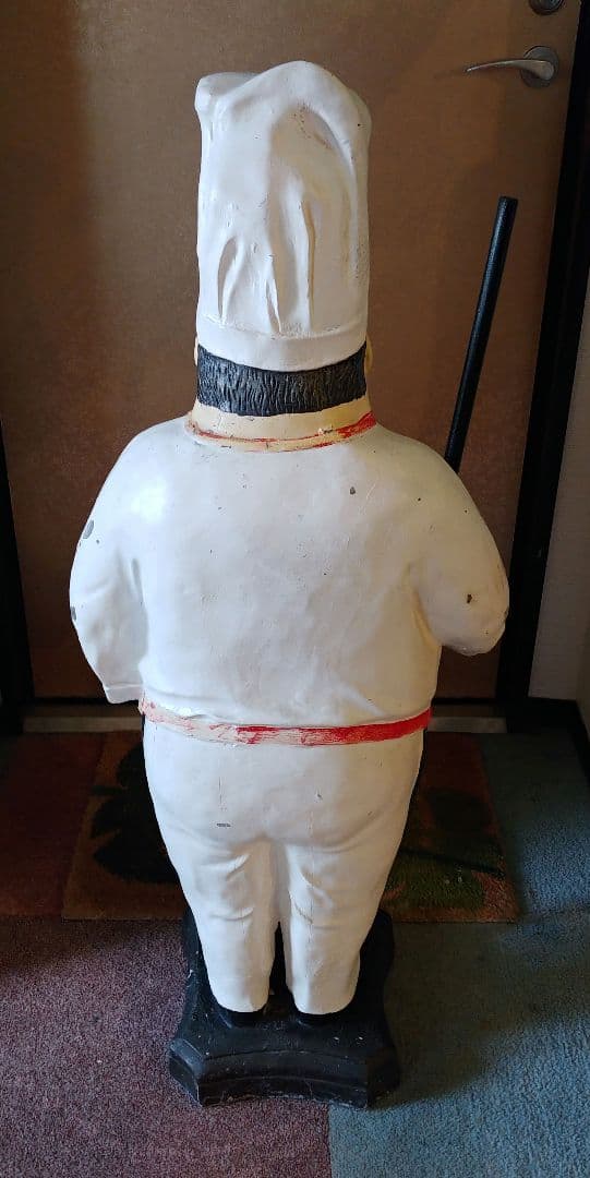 FRP 店頭用ディスプレイ看板人形（アンティークウェルカム人形）