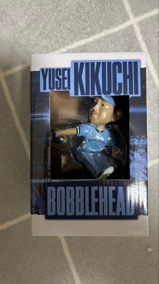 菊池雄星　トロントブルージェイズ時代　ボブルヘッド