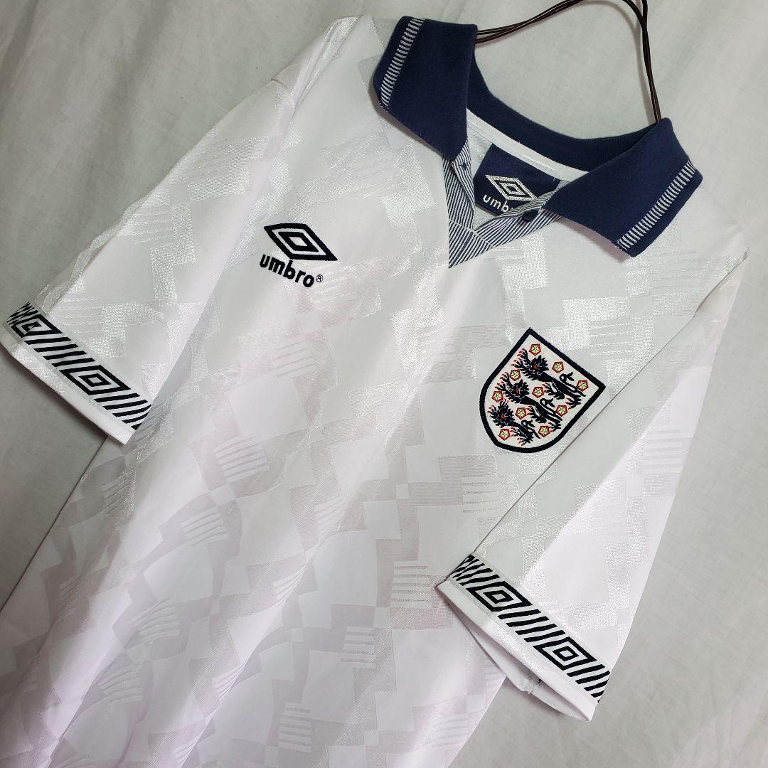 umbro アンブロ イングランド代表　復刻 ガス 白 ユニフォーム