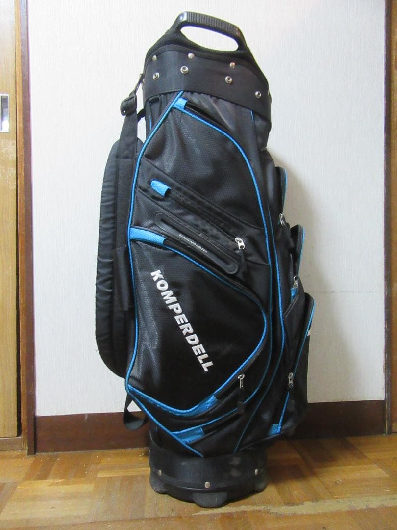 ★☆★KOMPERDELL★ゴルフバック★黒★フードなし★☆★