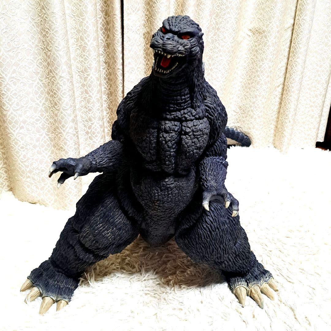 美品　愛蔵版 ゴジラ 特大 フィギュア バンダイ 1994年製