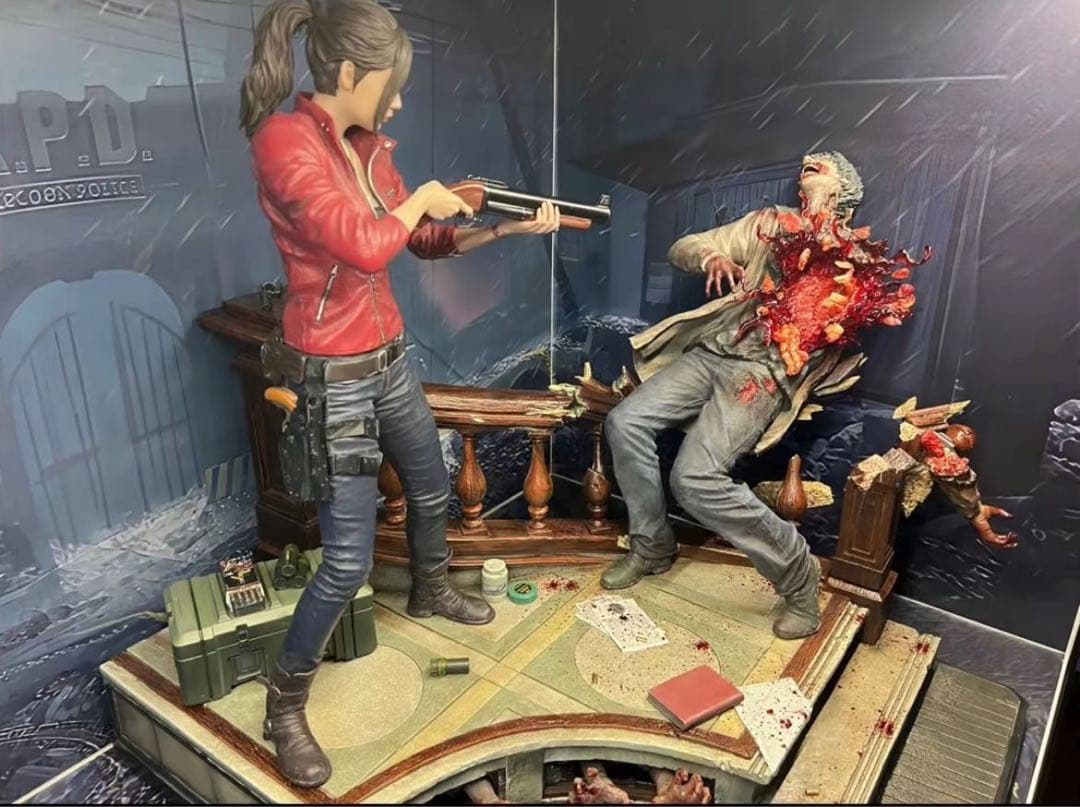 バイオハザード クレア 1/4 ガレージキット ガレキ スタチュー①