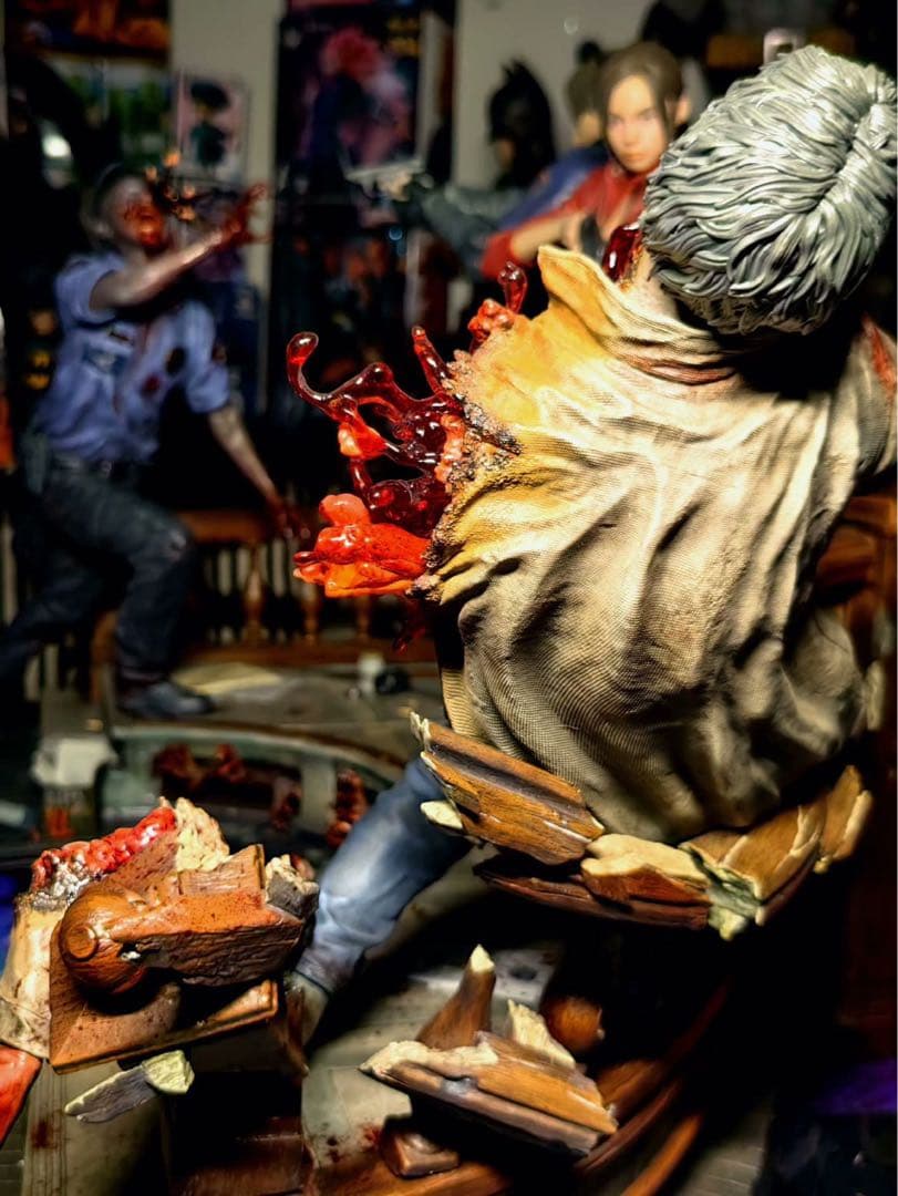 バイオハザード クレア 1/4 ガレージキット ガレキ スタチュー①