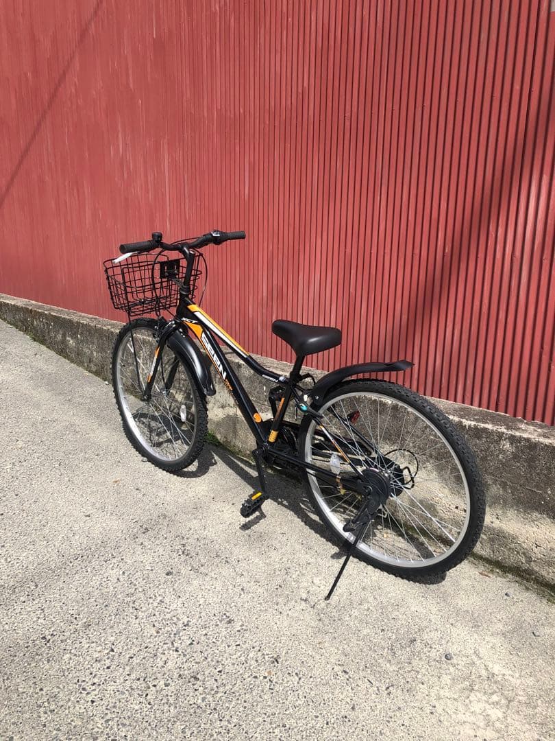 【京都】子ども用　26インチ　マインテンバイク　外装６段変速　綺麗　ジュニア