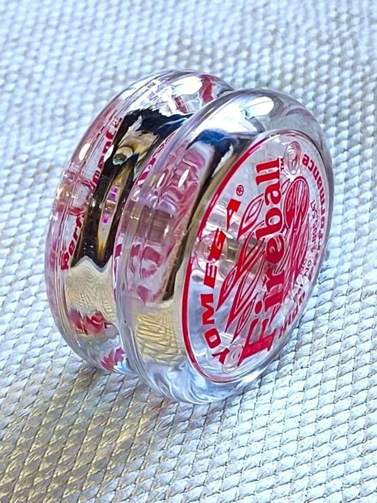 【激レア極美品】YOMEGA ファイヤーボール オールクリア×レッド