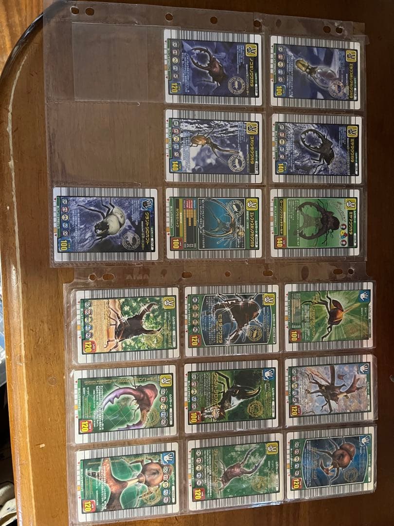 【中古】ムシキングカードまとめ売り