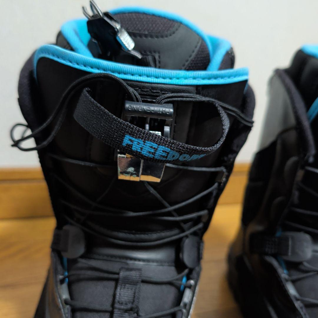 【美品】ノースウェーブ　FREEDOM スノーボードブーツ ブラック/ブルー