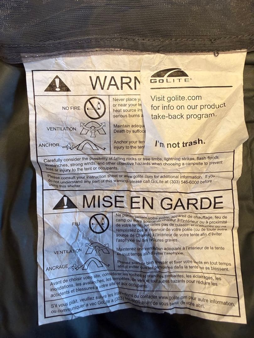 GOLITE SHANGRILA 3 NEST テント
