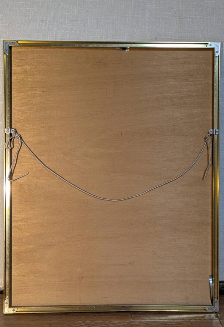 【真作】版画　井上公三　シルクスクリーン　幻想的な風景画　現代版画　Y144