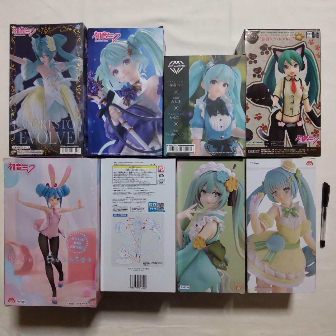 初音ミク バンプレスト タイトー セガ フリュー プライズ景品 8体セット
