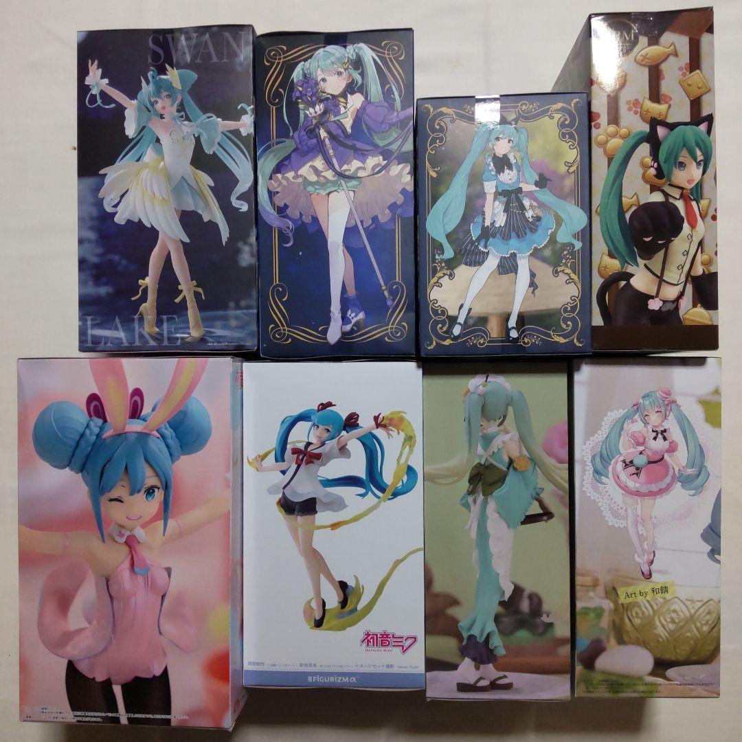 初音ミク バンプレスト タイトー セガ フリュー プライズ景品 8体セット