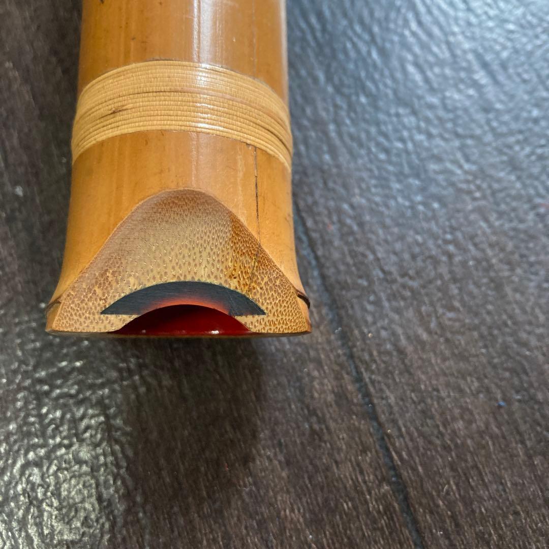 尺八　詳細不明　約48cm 補修アリ