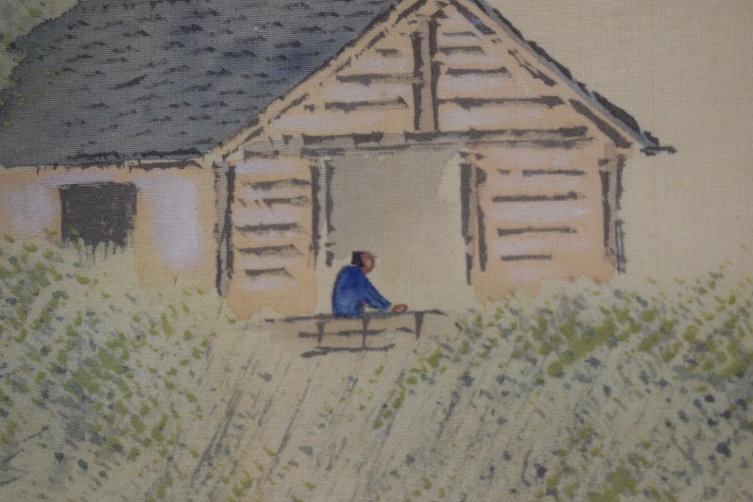 【真作】服部石仙/春夏秋山水図/三幅対/掛軸☆宝船☆Y-989　JM