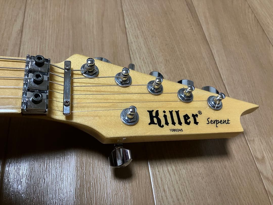 エレキギター　KILLER / KG-Serpent Galaxy Black