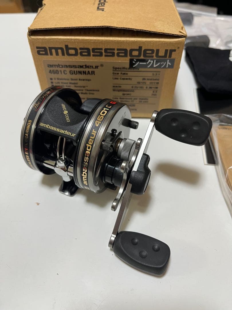 アブ　ABU アンバサダー　4601c ガンナー　左