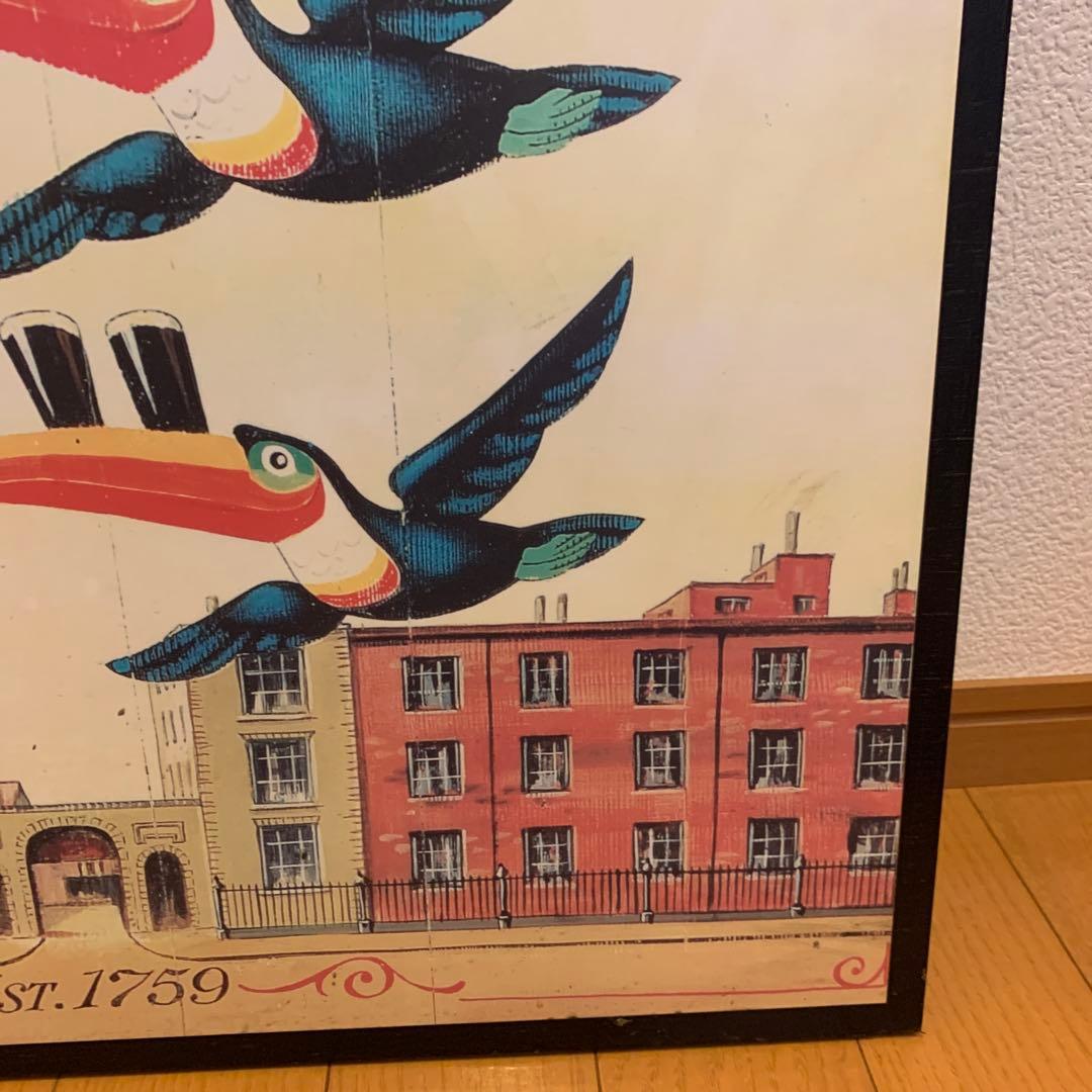 木製看板　ギネスビール　店頭用　ディスプレイ