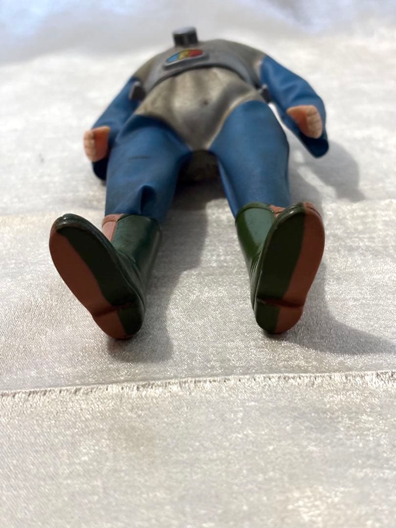 流星人間ゾーン ソフビ 中嶋製作所 当時物 約27cm 首部破損あり