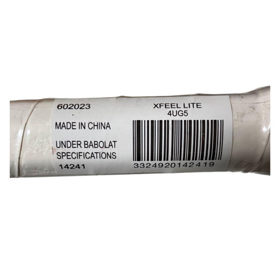 未使用　Babolat X-FEEL LITE 4U5 バドミントンラケット