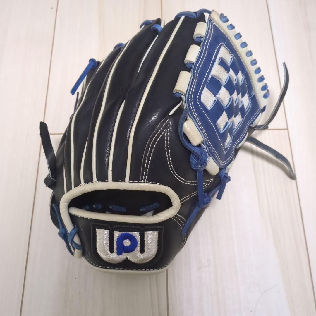 ワールドペガサス オーダー 軟式グローブ ブラック/ブルー