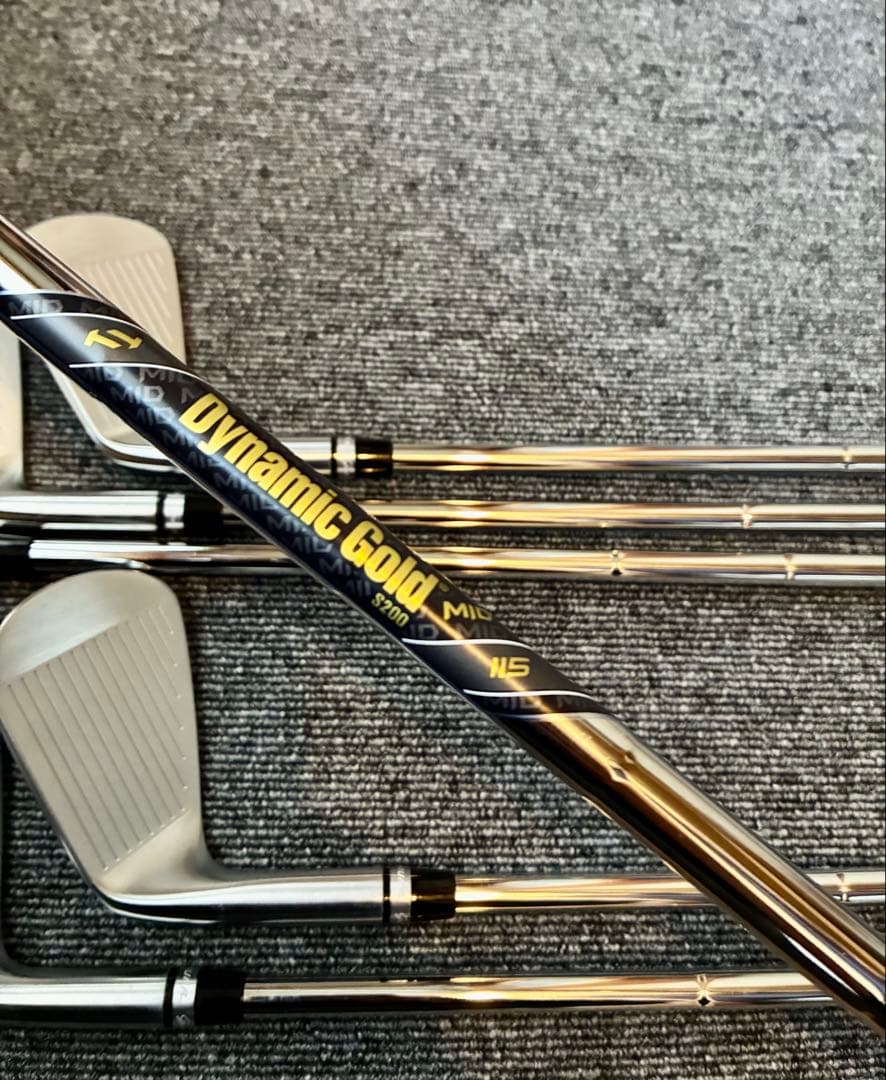 超希少 ミウラ TC-101 5〜PW 6本 DGツアーイシュー MID115