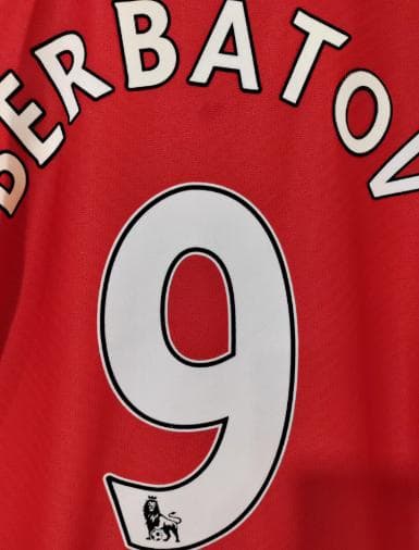09/10 マンチェスター・ユナイテッド ホーム 長袖 9番 ベルバトフ