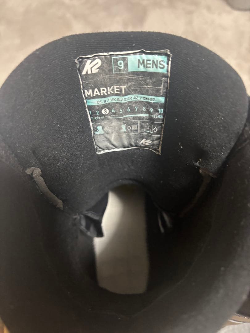 24-25 K2 MARKET メンズ　スノーボードブーツ
